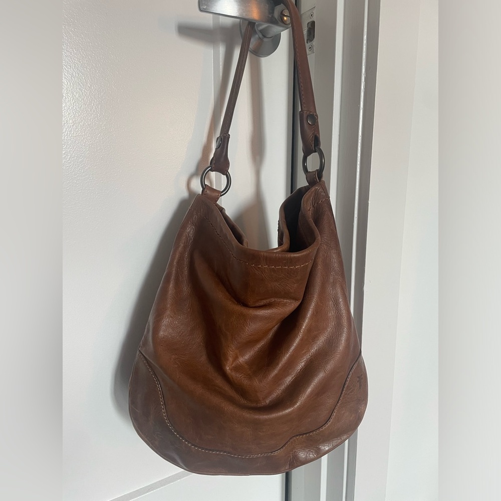 Frye slouchy hobo bag!